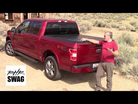 Leer HF350M Matte Black Hard Tri-Folding Tonneau Cover Features