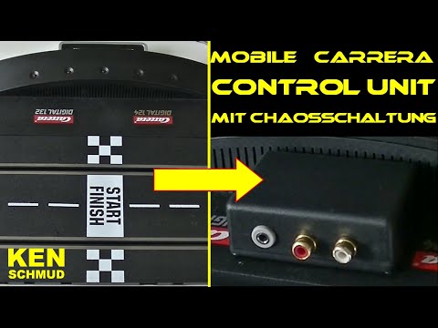 Umbau der Control Unit zur mobilen CU mit Chaosschaltung | Carrera Digital 132/ 124/ 143