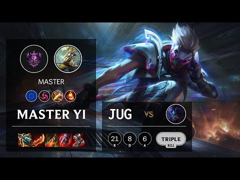 Master Yi Jungle vs Rek'Sai - EUW Master Patch 11.23