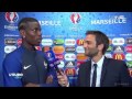 Germany 0-2 France Paul Pogba Funny Interview After Match Euro 2016 Semi-Final HD