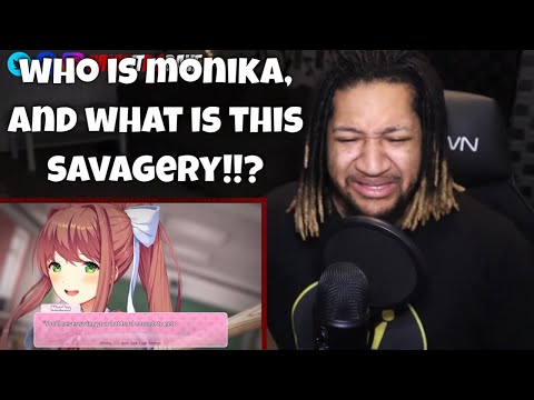Reaction to Monika vs. Harley Quinn - Rap Battle!