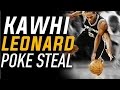 Kawhi Leonard Poke Steal Technique | How to Defense