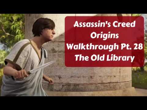 Assassin's Creed Origins Walkthrough Pt. 28 The Old Library