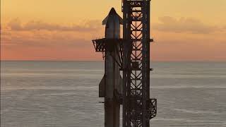 Starship Flight 11 - Sunrise on launch day