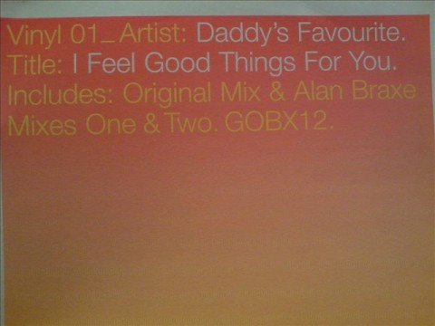Daddy's Favorite - I Feel Good Things For You