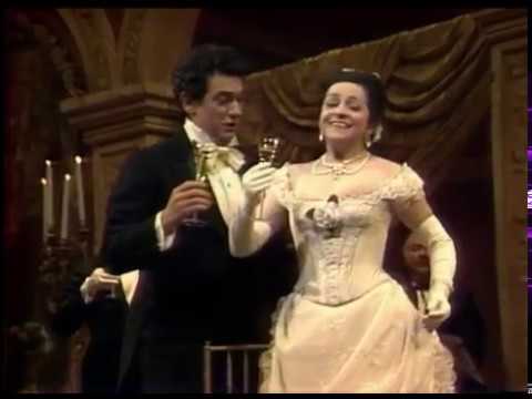 Placido domingo & Ileana Cotrubas - Libiamo ne' lieti calici
