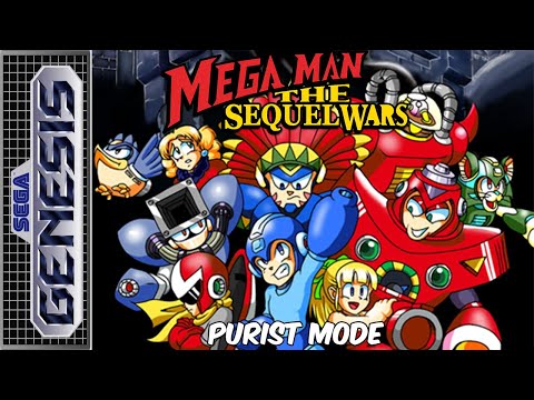 [Longplay] GEN - Mega Man: The Sequel Wars - Episode Red (Purist Mode) [Homebrew] (4K, 60FPS)
