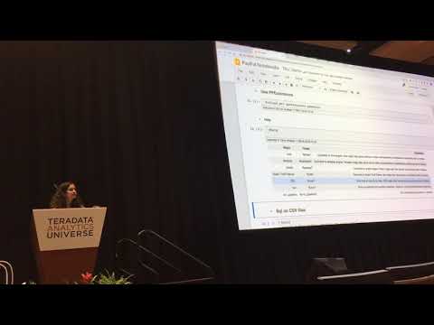 PayPal enabling a new breed of analysts through Jupyter notebooks - Teradata Analytics Universe