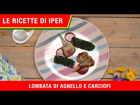 Lombata di agnello al vapore con carciofi stufati | Le ricette di Iper La grande i