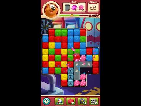 Toon Blast Level 6405 - NO BOOSTERS 🐻🐺🐱 | SKILLGAMING ✔️