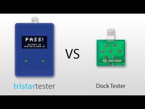 smartmod PRO tristartester vs. Chinese 5$ 'Dock Tester'