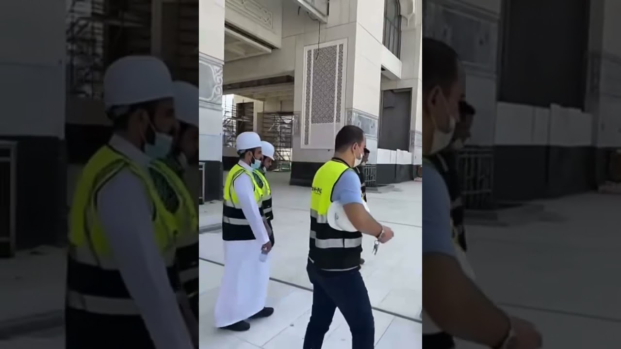 زيارة تفقدية لرجل الأعمال ظافر ال سلطان لمشاريع الحرم المكي