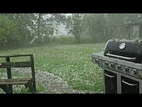 Rice Lake Hail Storm
