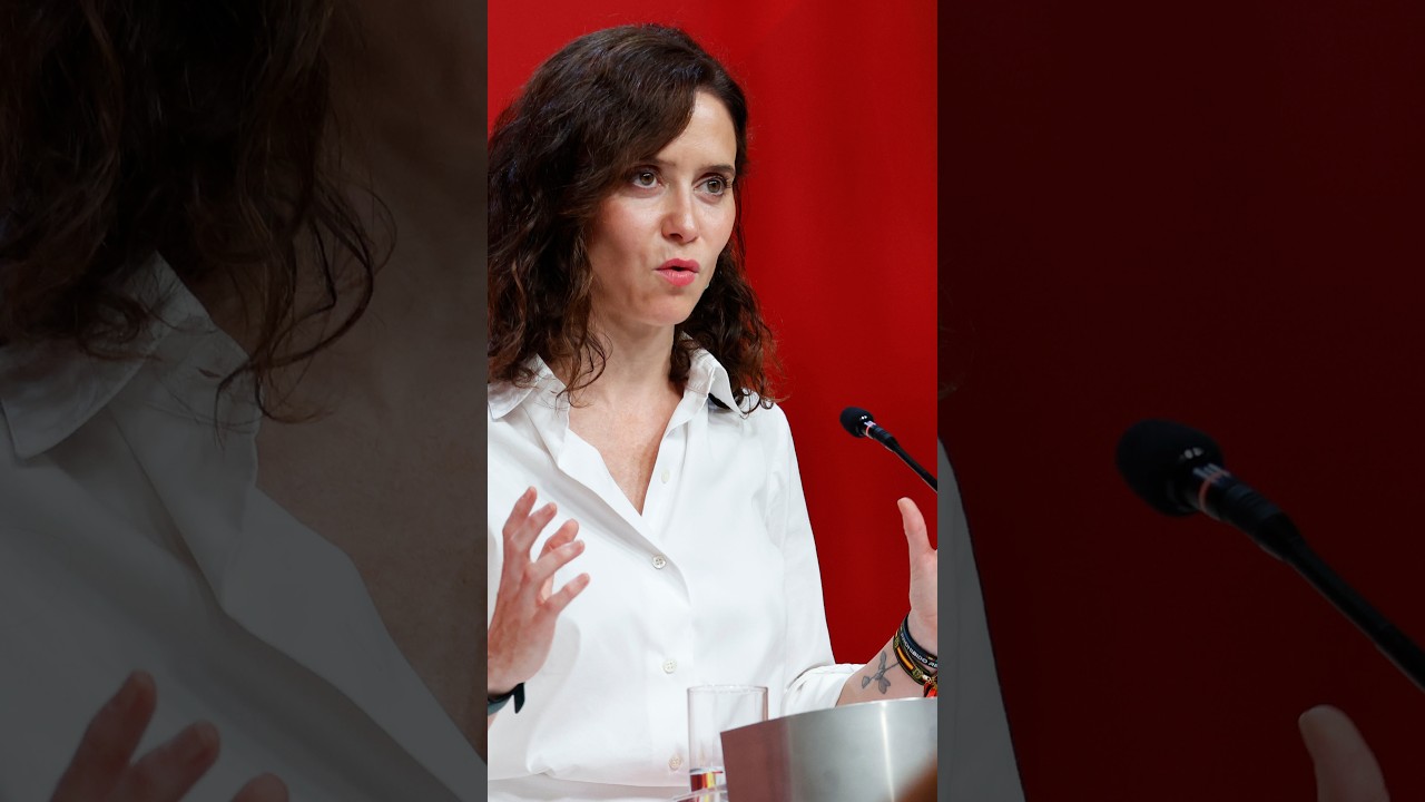 Ayuso sobre el ático de lujo: «Es para hacer temporalmente reuniones» #shorts