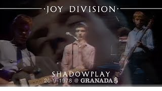 Joy Division - Shadowplay (40th Anniversary Remaster) 1978 Granada TV, Live