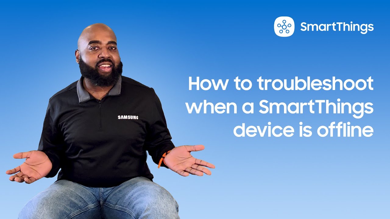 How to troubleshoot when a SmartThings device is offline