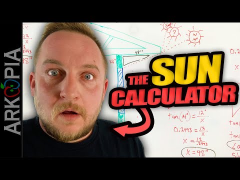 ☀️Sun Angles📐for Passive Solar - Houses, Shops, Barns, & Greenhouses - Anywhere on Earth
