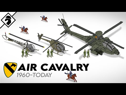 Jak ewoluowała kawaleria powietrzna USA w ciągu 60 lat