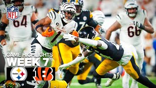 Pittsburgh Steelers vs Cincinnati Bengals Game Highlights | 2025 NFL Season Week 7