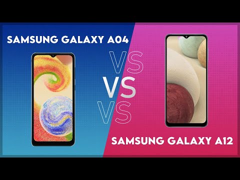 Samsung Galaxy A04 vs Samsung Galaxy A12 Technical Comparison