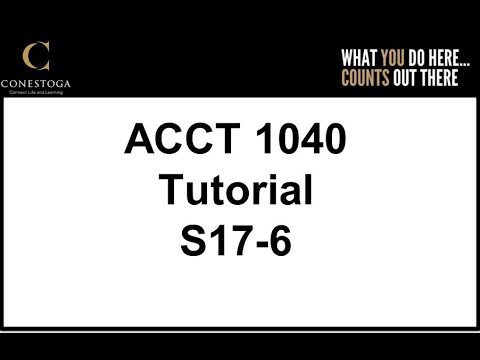 S17-6 Tutorial