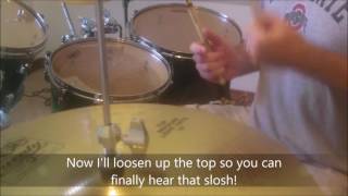 Video thumbnail for Paiste Twenty Series 16" Medium Light Hats (Hi-Hat) Yes, 16 Inch!! by Sean Walton