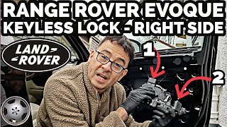 Range Rover Evoque Drivers Door Lock 
