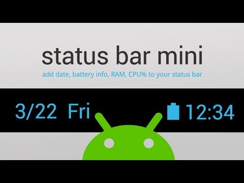 Status Bar Mini Video