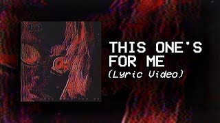 Cover art for This One's For Me