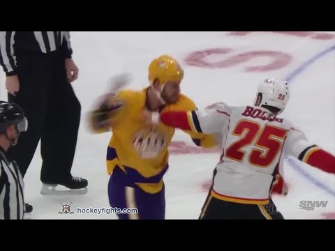 Brandon Bollig vs Kyle Clifford