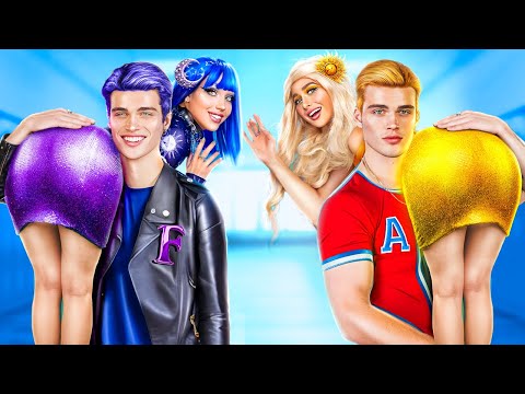 Day Girl VS Night Girl! How to Become the Queen of the University!