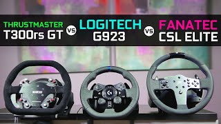 Ultimate Budget Sim Racing Wheel - Logitech G923 vsThrustmaster T3000rs GT vs Fanatec CSL Elite Ultimate Budget Sim Racing Wheel - Logitech G923 vsThrustmaster T3000rs GT vs Fanatec CSL Elite