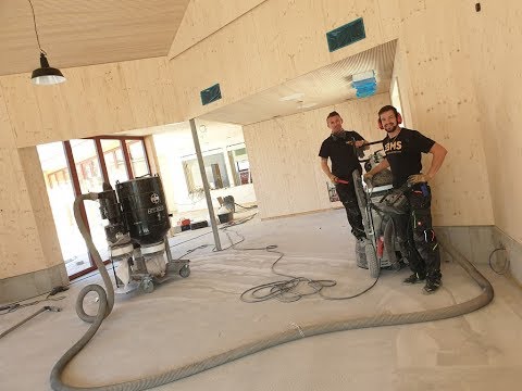 Estrichleger Berlin Brandenburg - Wer schleift Betonboden und Estrich? BMS - Beton Estrich schleifen