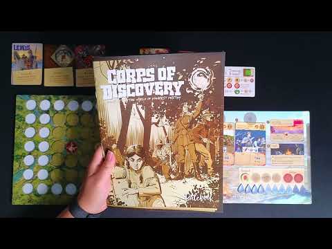 Corps of Discovery Board Game - Solo Overview and First Impressions | DaniCha