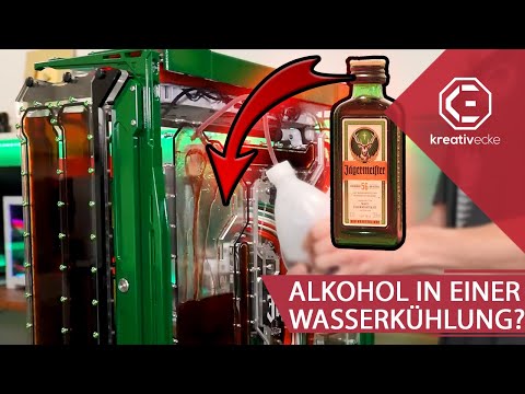 DER JÄGERMEISTER GAMING PC! MIT ALKOHOL KÜHLEN? Geht das? #KreativeFragen 142