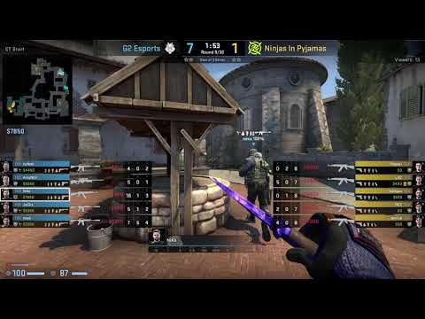CS:GO POV Demo G2 NiKo (29/19) vs NiP (de_inferno)