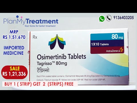 Tagrisso Osimertinib 80 Mg Tablets