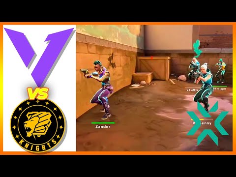 I swear the thumbnail isn't a clickbait! V1 vs Knights HIGHLIGHTS - VCT NA Group Stage