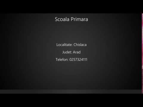 Scoala Primara Chislaca