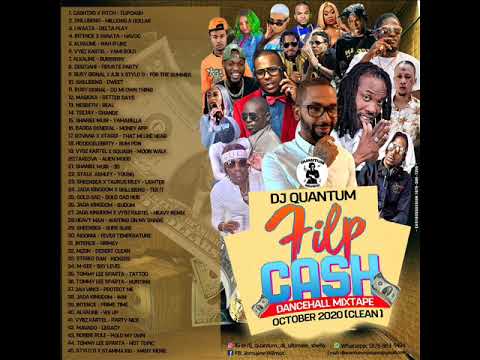 DJ QUANTUM FLIPCASH DANCEHALL MIXTAPE SEPT   2020