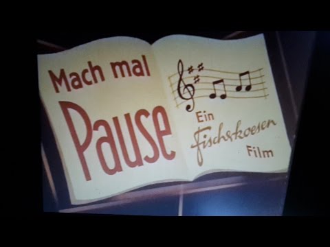Mach mal Pause , ein Fischerkoesen Film mit Coca-Cola 1955