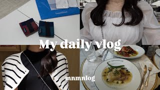 vlog | 社会人OLの日常vlog、大阪ランチ、ファミリア購入品、麻辣担💭🤍