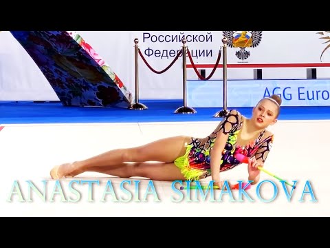 Rhythmic Gymnastics Slow Motion Zoom In| Anasatasia Simakova -Clubs ER 15.05.2021| HD