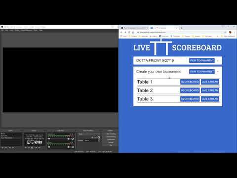 How to Stream With Live TT Scoreboard