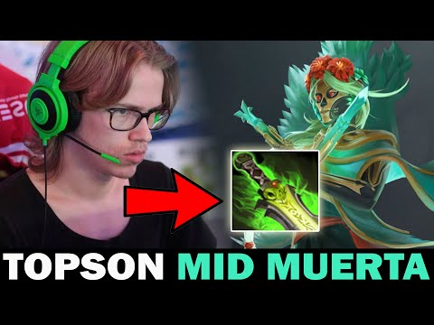 TOPSON MID MUERTA - FIRST ITEM EBLADE | DOTA 2 Gameplay