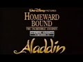 Homeward Bound The Incredible Journey And Aladdin Commercial 1993