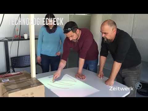 Zeitwerk Mitten im Fluss  Ein Lupe erwacht zum Leben!