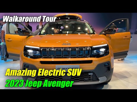 最もホットなアメリカン電気SUV !!! 2023 Jeep Avenger - エディション1