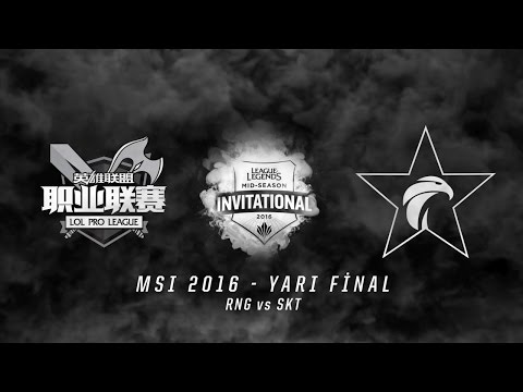 MSI 2016 Yarı Final - RNG vs SKT 2.Maç Özeti