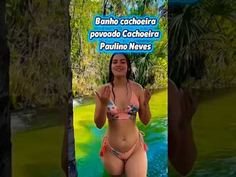 banho da cachoeira  - povoado cachoeira - Paulino Neves - #travelvlog #travelling #traveling #travel
